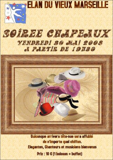 soirée chapeaux