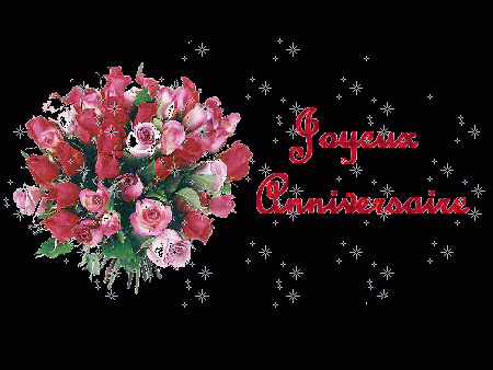 Anniversaire roses