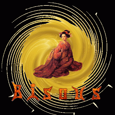 Bisous d'une geisha