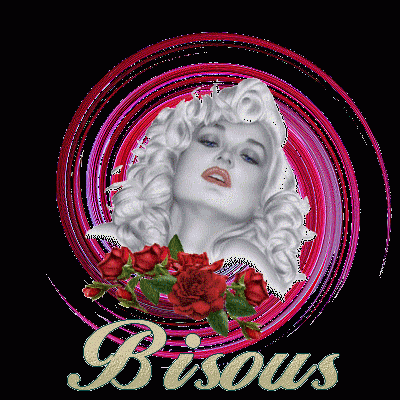 Bisous argentés et rouges