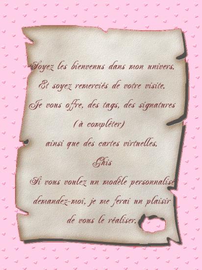 Bienvenue